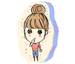 ODANGO-Hair PopularGirl sticker #5402914