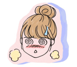 ODANGO-Hair PopularGirl sticker #5402919