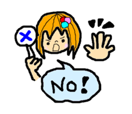 i love nail sticker #5403203