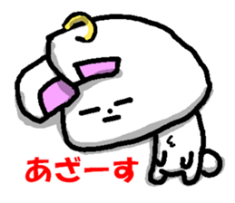 The Earring Rabbit sticker #5403688