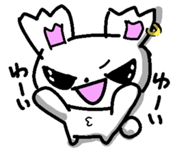 The Earring Rabbit sticker #5403703
