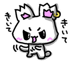 The Earring Rabbit sticker #5403705