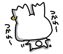 The Earring Rabbit sticker #5403723