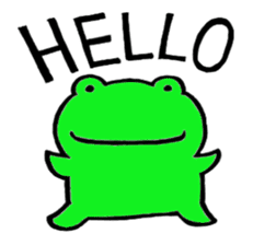 Hiro Frog sticker #5404924