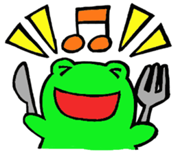 Hiro Frog sticker #5404950