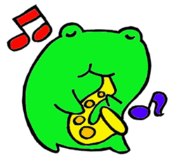 Hiro Frog sticker #5404960