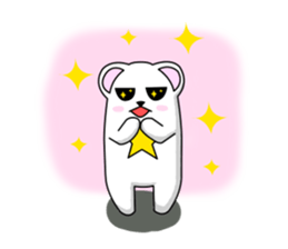 C-tan.(polar bear) for daily life. sticker #5405021