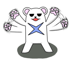 C-tan.(polar bear) for daily life. sticker #5405031