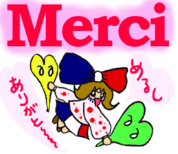 French girl [Franco-chan]-Japan- sticker #5405527