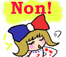 French girl [Franco-chan]-Japan- sticker #5405528
