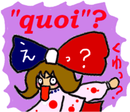 French girl [Franco-chan]-Japan- sticker #5405530