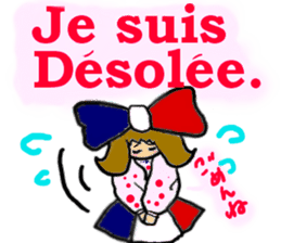 French girl [Franco-chan]-Japan- sticker #5405536