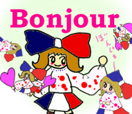 French girl [Franco-chan]-Japan- sticker #5405540