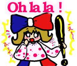 French girl [Franco-chan]-Japan- sticker #5405554