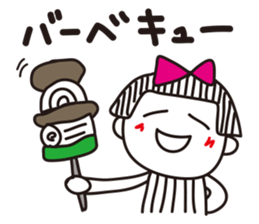 Stripe girl vol.8 sticker #5406432