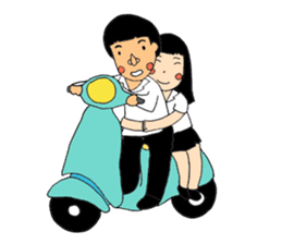 Mr.Sodsai & Ms.Lila sticker #5406593