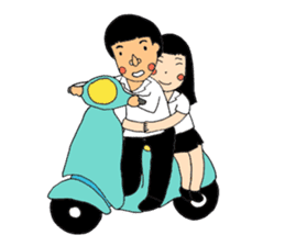 Mr.Sodsai & Ms.Lila sticker #5406593