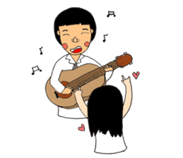 Mr.Sodsai & Ms.Lila sticker #5406594