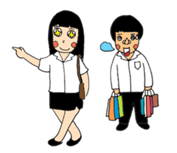 Mr.Sodsai & Ms.Lila sticker #5406598