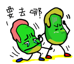 Uncle Bean sticker #5406626