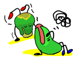 Uncle Bean sticker #5406634