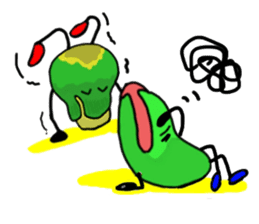 Uncle Bean sticker #5406634