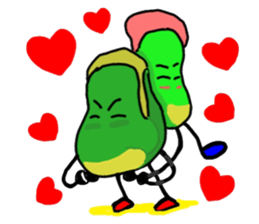 Uncle Bean sticker #5406637