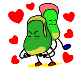 Uncle Bean sticker #5406637