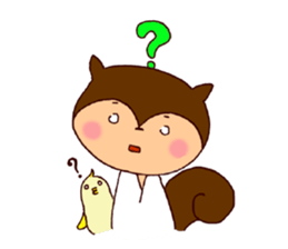 Karate Squirrel sticker #5406891