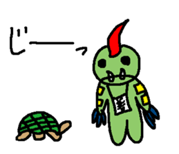 Good and evil discrimination Buster sticker #5407086