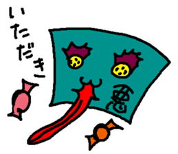 Good and evil discrimination Buster sticker #5407099