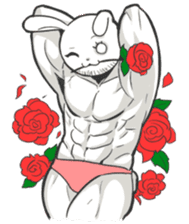 Rabbo the Muscle Rabbit 2: Reloaded sticker #5407246