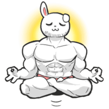 Rabbo the Muscle Rabbit 2: Reloaded sticker #5407249