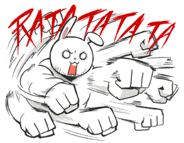 Rabbo the Muscle Rabbit 2: Reloaded sticker #5407250