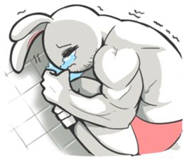 Rabbo the Muscle Rabbit 2: Reloaded sticker #5407251