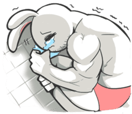 Rabbo the Muscle Rabbit 2: Reloaded sticker #5407251