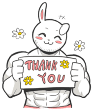 Rabbo the Muscle Rabbit 2: Reloaded sticker #5407254