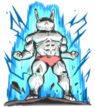Rabbo the Muscle Rabbit 2: Reloaded sticker #5407257