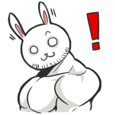 Rabbo the Muscle Rabbit 2: Reloaded sticker #5407261