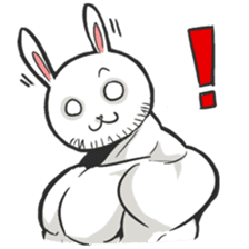 Rabbo the Muscle Rabbit 2: Reloaded sticker #5407261