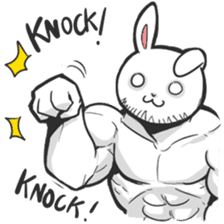 Rabbo the Muscle Rabbit 2: Reloaded sticker #5407267