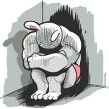 Rabbo the Muscle Rabbit 2: Reloaded sticker #5407269