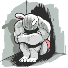 Rabbo the Muscle Rabbit 2: Reloaded sticker #5407269
