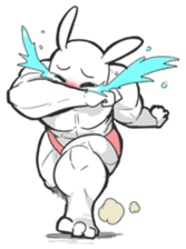 Rabbo the Muscle Rabbit 2: Reloaded sticker #5407279