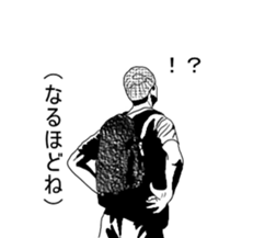 Mr.dressing up sticker #5407645