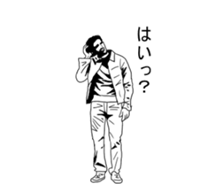 Mr.dressing up sticker #5407648