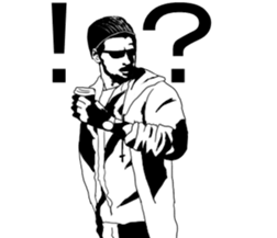 Mr.dressing up sticker #5407658