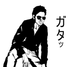 Mr.dressing up sticker #5407664