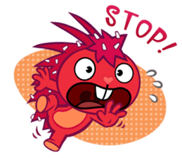 Happy Tree Friends Pretty Style By Keez Sticker Happy Tree Friends Pretty Style By Keez Sticker