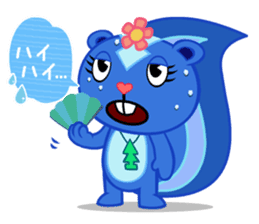 Happy Tree Friends Pretty Style By Keez Sticker